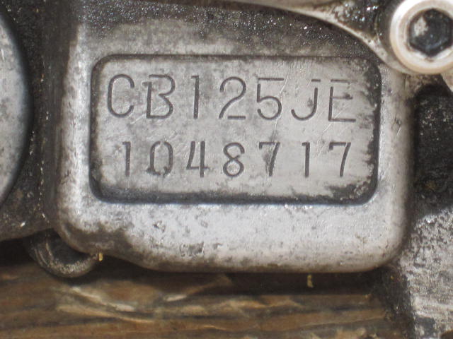 CB125JX エンジン