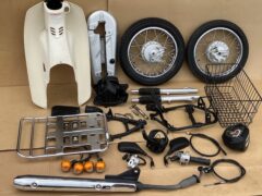 スーパーカブ50 PROの純正パーツが入荷しました。